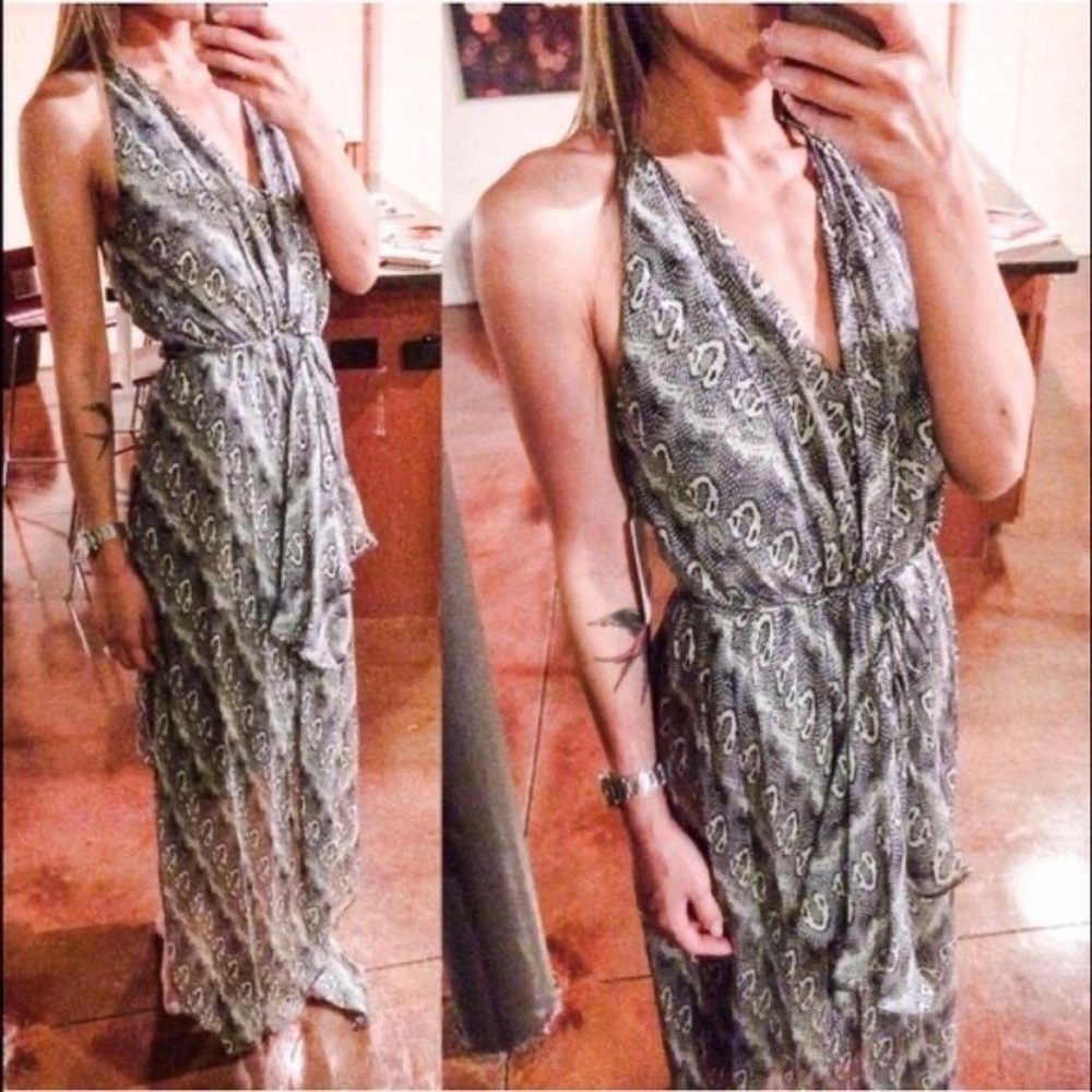 Robert Rodriguez Python Print Handkerchief Dress - image 5